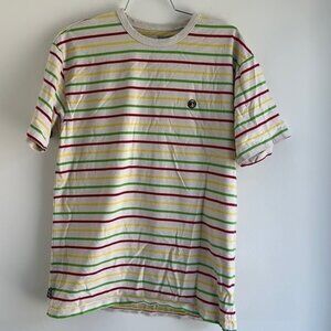 VANS Classic Fit Striped Peace Tee